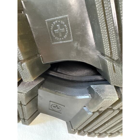 Dr Martens Audrick Nappa Leather Platform Chelsea Boots Black Lux Size 6 US - Picture 6 of 11